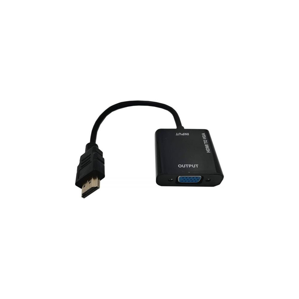 NONVI031082 Adaptateur HDMI Mâle - VGA Femelle 0.15m NONVI031082 Adaptateur HDMI Mâle - VGA Femelle 0.15m