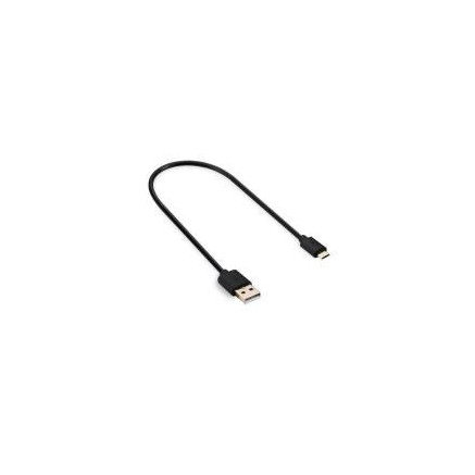 PERUS028951 Axxbiz CableBiz-A005 B 0.3M USB A vers Micro-B M/M Black