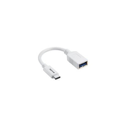 PERUS028952 Axxbiz CableBiz-C003 W USB  C vers USB 3.1 A M/F - White