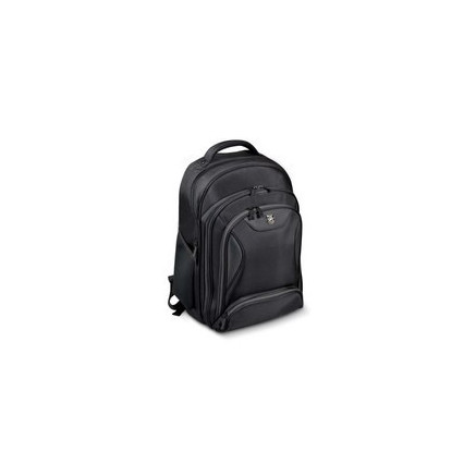 PORET026354 Sac à dos Notebook 15p-17p MANHATTAN BACKPACK 15 17 BK Noir