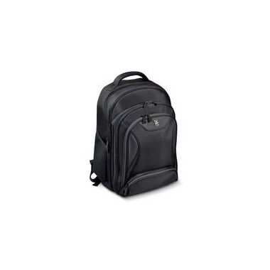 PORET026354 Sac à dos Notebook 15p-17p MANHATTAN BACKPACK 15 17 BK Noir
