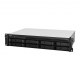 SYNOLOGY RS1221+ SYNBT036509 RS1221+ Bt NAS Rack 2U pour 8 DD 3.5/2.5p 2.2GHz QCore 4Go 4LAN GbE USB3