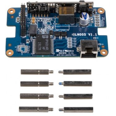 SHUTTLE PD01 SHUBB035260 SHU PSE01Carte pour alimenter le PC en POE et ajout d un 2eme contrôleur réseau