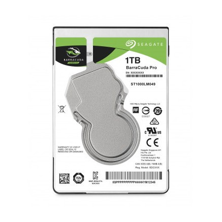 SEADD030678 2.5 - 7mm - Barracuda Pro 1To - 7200T/min - 128Mo cache - Sata 6Gb/s -