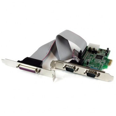 STACT030925 Carte PCI Express 2 RS232 / 1 Port Parallèle - UART 16550 - PC