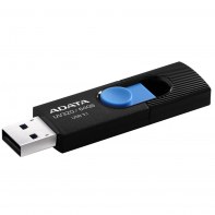 ADADF029107 ADATA Clé USBUV320 64GB USB3.0 Noir et Bleu