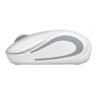 LOGSO018126 M187 White Wireless Mini Mouse Boîte
