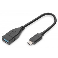 DIGUS024415 DIG Cable Adaptateur USB  Type-C à A (15cm )