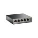 TPLINK TL-SG1005P TPLSW032310 TL-SG1005P - 4p 10/100/1000 (PoE) + 1 x 10/100/1000 - bureau - PoE (56 W)