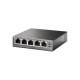 TPLINK TL-SG1005P TPLSW032310 TL-SG1005P - 4p 10/100/1000 (PoE) + 1 x 10/100/1000 - bureau - PoE (56 W)