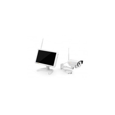 TEHCA028518 Technaxx Premium Security Kit Caméra Surveillance 10.1 Moniteur TX-29