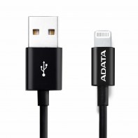 ADAET035672 ADATA Cable Apple USB A+Lightning 1M Plastique Noir