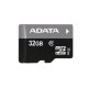 ADATA AUSDH32GUICL10-RA1 ADAMF021065 32GB CL10 UHS1 Micro SD + Adap SD