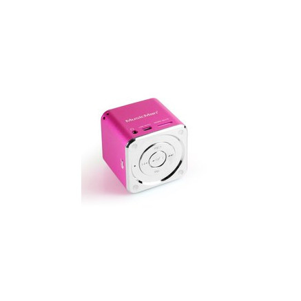 TEHHP029368 TEH Mini MusicMan Soundstation MP3 In(Jack/USB/SD) 600mAh Pink