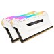 CORSAIR CMW16GX4M2A2666C16W CORMM032952 CORSAIR Vengeance RGB PRO DDR4 2666MHz 16GB (2x 8GB) Blanc