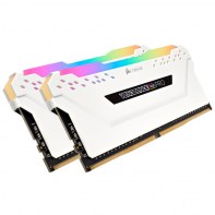 CORMM032952 CORSAIR Vengeance RGB PRO DDR4 2666MHz 16GB (2x 8GB) Blanc