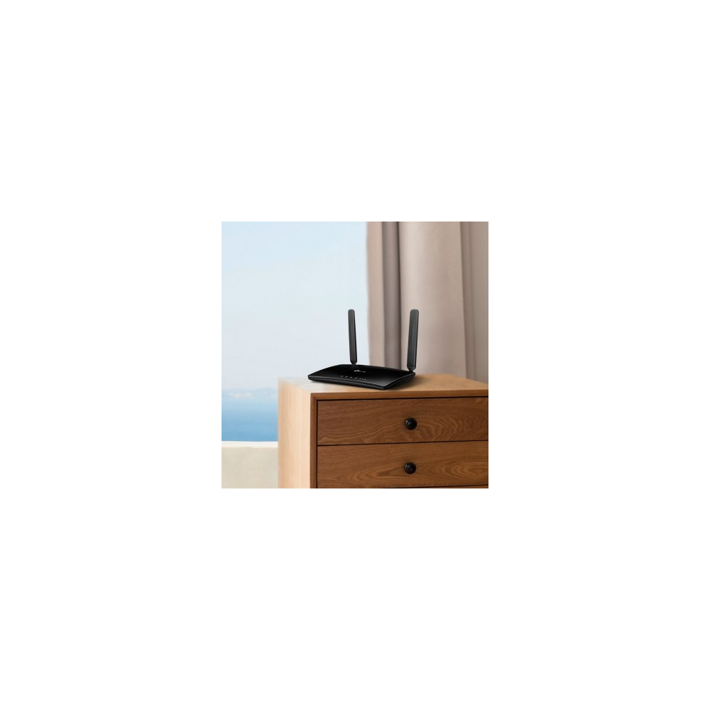 TPLWI032880 TP-LINK Modem Routeur 4G LTE sans fil Wi-Fi N300 + 4 ports Ethernet 10/100 Mbps