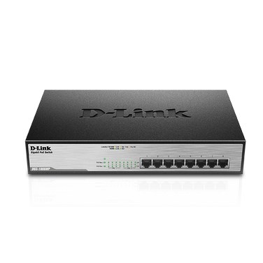 DLINK DGS-1008MP DLISW027225 DGS-1008MP Switch Gb 8P POE+ budget 140W