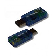 NONCS021651 Carte son USB avec reprise casque + micro (Bulk)