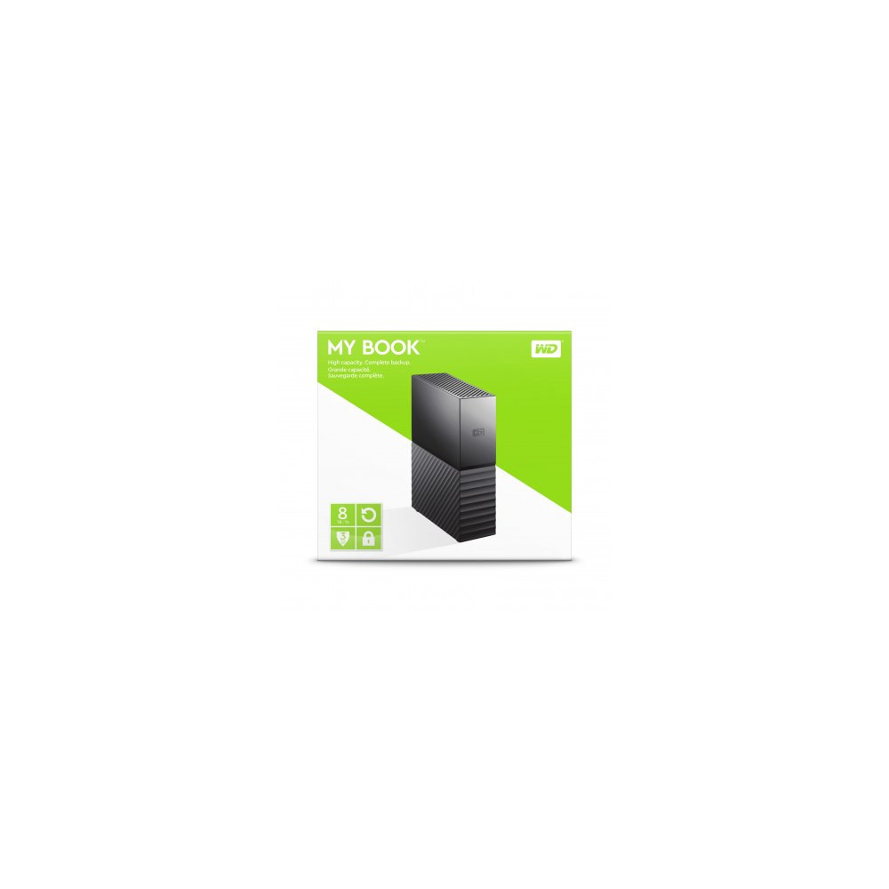 WESDD032505 WD My Book 8TB USB3.0 HDD WD My Book 8TB HDD USB3.0 3,5inch RTL extern RoHS comp