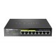 DLINK DGS-1008P DLISW020163 DGS-1008P Switch de bureau Gigabit 8p dont 4 POE budget 52W