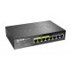 DLINK DGS-1008P DLISW020163 DGS-1008P Switch de bureau Gigabit 8p dont 4 POE budget 52W