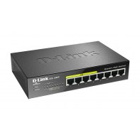 DLISW020163 DGS-1008P Switch de bureau Gigabit 8p dont 4 POE budget 52W