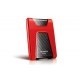 ADATA AHD650-1TU31-CRD ADADD034006 ADATA HD650 1TB Rouge HDD Externe 2.5p USB 3.2 Antichoc