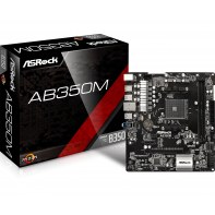 ASRCM027083 ASROCK AB350M Micro ATX Summit Ridge AMD-AB350 2DDR4 SATA3
