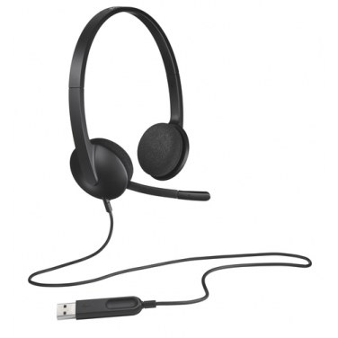 LOGITECH 981-000475 LOGMI027203 USB Headset H340