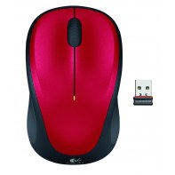 LOGSO017368 M235 Red Wireless Mouse for Notebooks Boîte