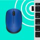 LOGITECH 910-004640 LOGSO026144 SOURIS SANS FIL M171 BLEU 2 4 GHZ