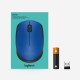 LOGITECH 910-004640 LOGSO026144 SOURIS SANS FIL M171 BLEU 2 4 GHZ