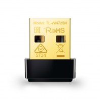 TPLWI020422 TL-WN725N V2 Adap. Nano USB WiFi 1T1R 150Mb chipset Ralink