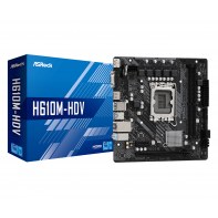 ASROCK H610M-HDV ASRCM039218 ASROCK H610M-HDV - MATX - LGA 1700 - 2x DDR4 - HDMI - DP - VGA