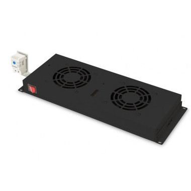 DIGRE037161 Unité de 2 ventilateurs pour rack 19