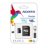 ADAMF021064 16GB CL10 UHS1 Micro SD + Adap SD