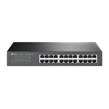 TPLINK TL-SG1024D TPLSW015422 TL-SG1024D Switch 24 ports Gigabit Green Ethernet rackable