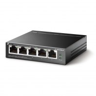 TPLSW036264 TP-LINK Switch 5 ports 10/100/1000 Mbps dont 4 PoE+ (Budget 40 W)