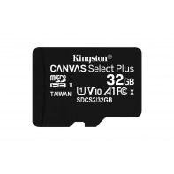 KINGSTON SDCS2/32GB KNGMF036159 32GB micSDHC Canvas Select Plus 100R A1 C10 Card + ADP