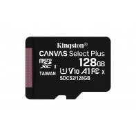 KINGSTON SDCS2/128GB KNGMF036161 128GB micSDXC Canvas Select Plus 100R A1 C10 Card + ADP