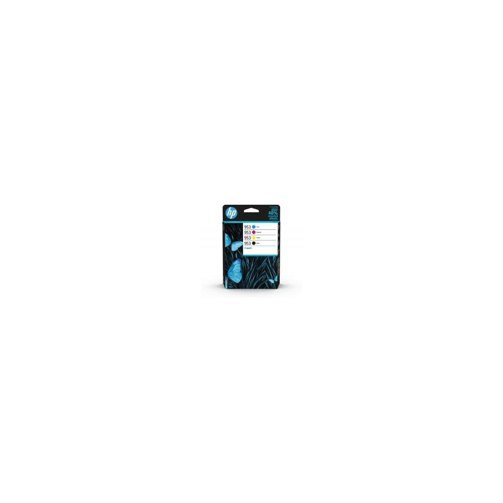 HP 953 Pack de 4 cartouches d'encre Noir/Cyan/Magenta/Jaune HP 953 Pack de 4 cartouches d'encre Noir/Cyan/Magenta/Jaune