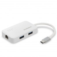 EDIMAX EU-4308 EDIUS028615 EU-4308 adaptateur USB-C vers 3 ports Gb Ethernet