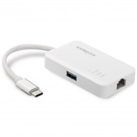 EDIUS028615 EU-4308 adaptateur USB-C vers 3 ports Gb Ethernet