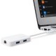 EDIMAX EU-4308 EDIUS028615 EU-4308 adaptateur USB-C vers 3 ports Gb Ethernet