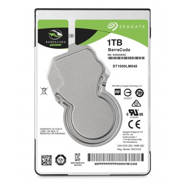 SEAGATE ST1000LM048 SEADD027238 2.5" - 7mm - Barracuda Mobile 1To - 5400T/min - 128Mo cache - Sata 6Gb/s -