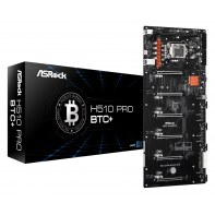 ASRCM037915 ASROCK H510 PRO BTC+ - ATX - LGA 1200 - 1x DDR4 - 6x PCIEX16 - M.2 - HDMI