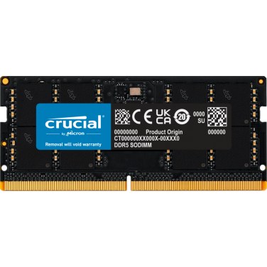 CRUCIAL CT32G48C40S5 CRUMM039248 Crucial 32GB 4800MHz DDR5 CL40 SODIMM