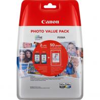 CANON 8286B006 CANCO036090 Pack PG-545XL + CL-546XL + Papier photo GP-501