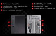 ASRBB039726 ASROCK DESKMEET B660 - LGA 1700 - 4x DDR4 - 1x PCIE - HDMI - DP - VGA - 1x M.2